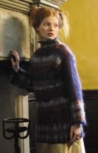 Da Vinci knitted in Wool Cotton and Kidsilk Aura
